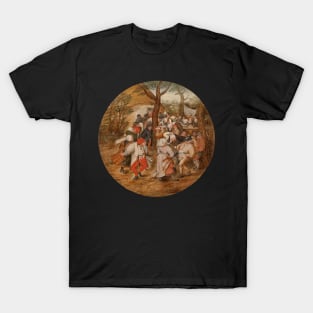 Village Dance - Pieter Bruegel the Elder T-Shirt